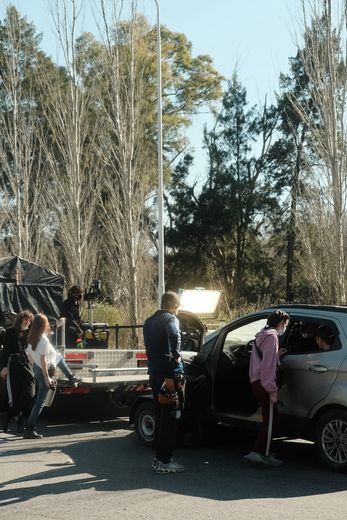 Picture from the filming of ARTURO