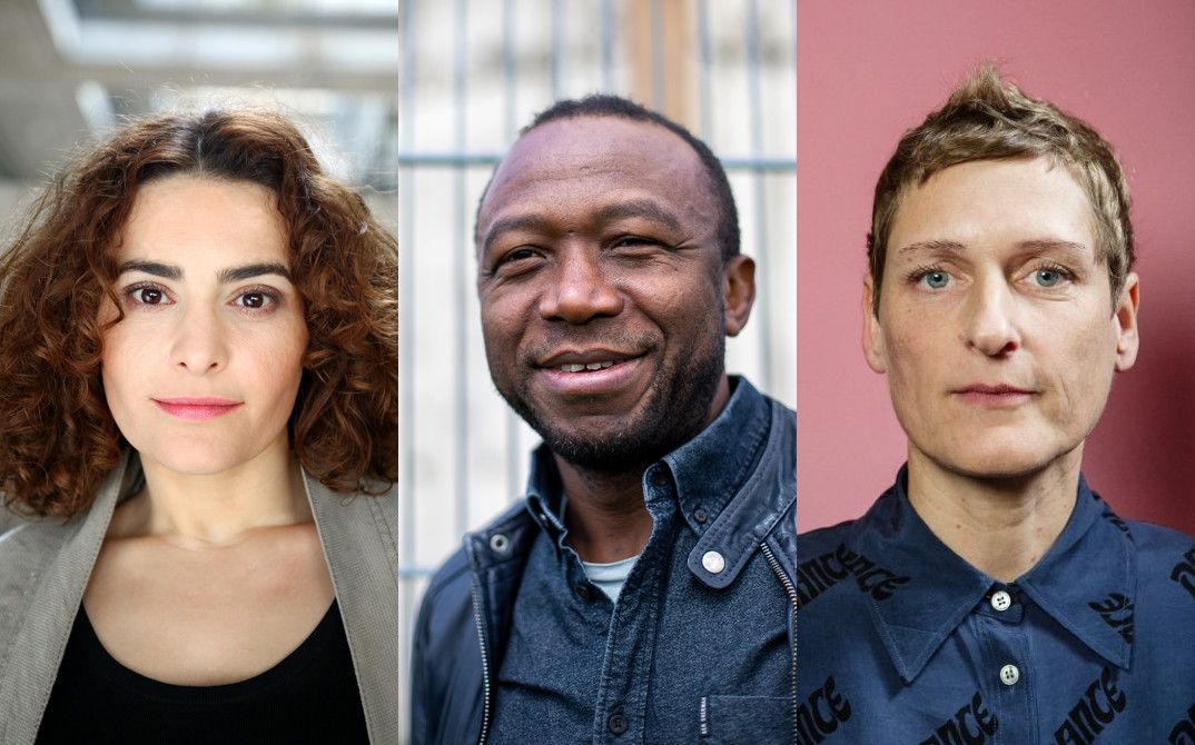 Portrait photos of Biene Pilavci, Enoka Ayemba and Cristina Nord.