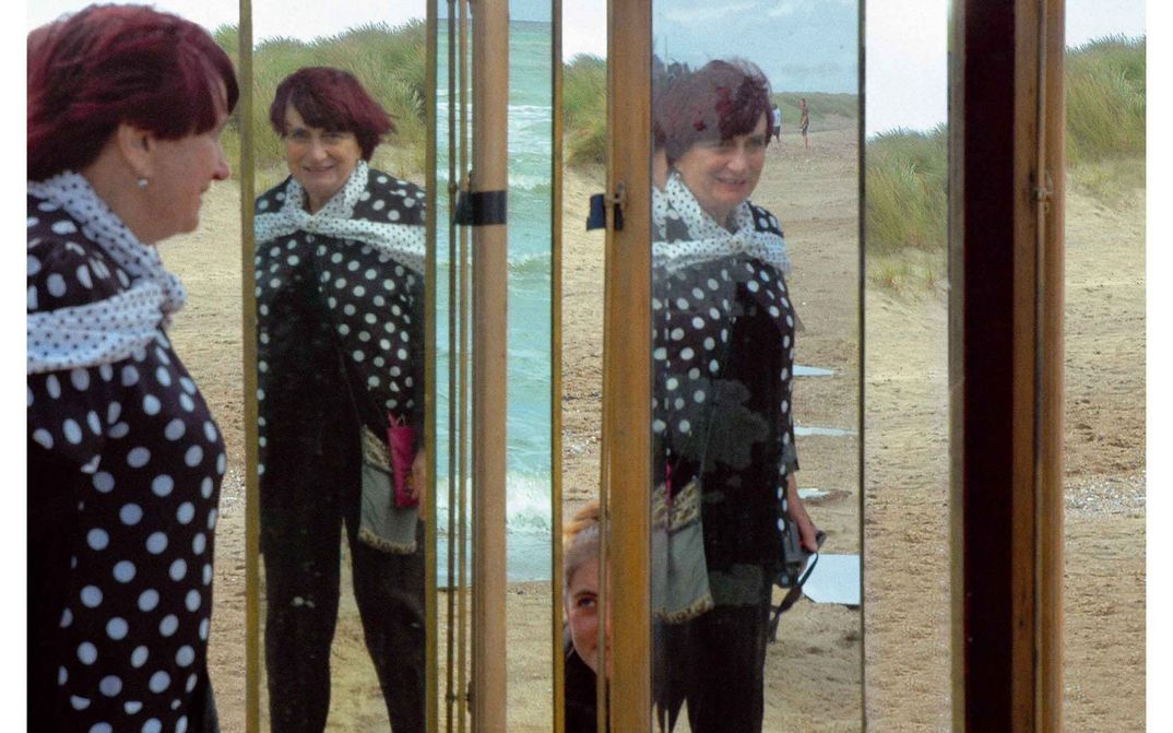 Film still from LES PLAGES D